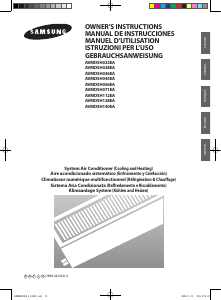 Handleiding Samsung AVMDSH036EA Airconditioner