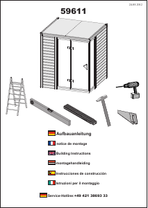 Mode d’emploi Karibu Platina Sauna