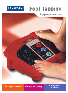 Bedienungsanleitung Lanaform Foot Tapping Massagegerät