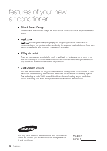 Handleiding Samsung JH035EAV1 Airconditioner