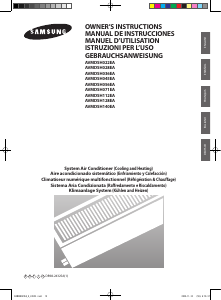 Manual Samsung AVMDSH022EA Air Conditioner