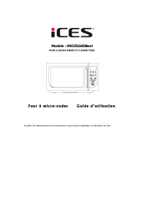 Manual ICES IMO-25LS40 Microwave
