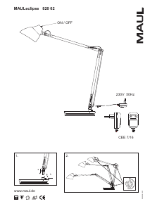 Manual Maul MAULeclipse Lampă