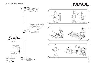 Manuale Maul MAULjupiter Lampada