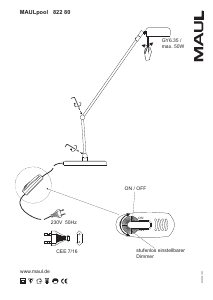 Manuale Maul MAULpool Lampada