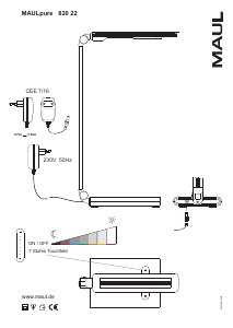 Brugsanvisning Maul MAULpure Lampe