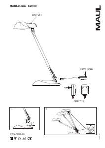 Handleiding Maul MAULstorm Lamp