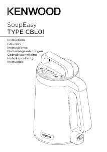 Mode d’emploi Kenwood CBL01.000BS SoupEasy Blender chauffant