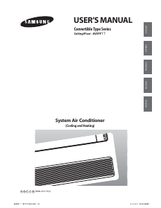 Handleiding Samsung AVXTFH056EA Airconditioner