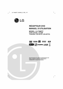 Mode d’emploi LG LH-T460TF Lecteur DVD