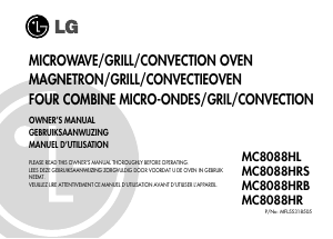 Mode d’emploi LG MC-8088HRS Micro-onde