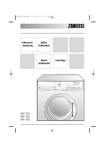 Bedienungsanleitung Zanussi ZWF 1421 Waschmaschine