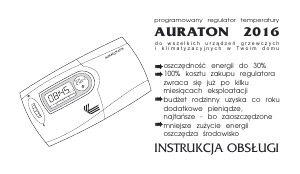 Instrukcja Auraton 2016 Termostat