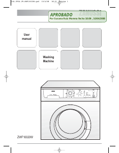Manual Zanussi ZWF 10020 W Washing Machine