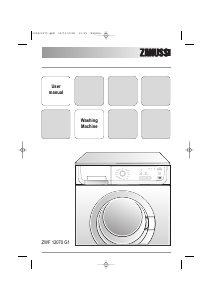 Handleiding Zanussi ZWF 12070 G1 Wasmachine