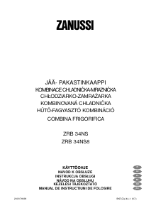 Instrukcja Zanussi ZRB34NS8 Lodówko-zamrażarka