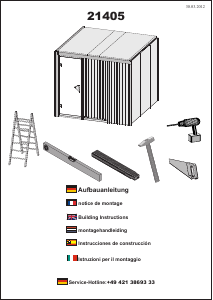 Manual de uso Karibu Tarin Sauna