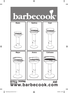 Manual de uso Barbecook Arena Ceram Barbacoa