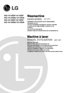 Mode d’emploi LG WD-14115FDF Lave-linge