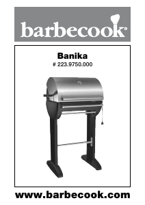 Bruksanvisning Barbecook Banika 2009 Utegrill