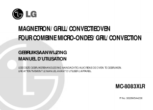 Mode d’emploi LG MC-8083XLR Micro-onde