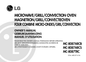 Mode d’emploi LG MC-8087ARCS Micro-onde