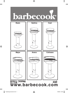 Manual Barbecook Basic Ceram Grelhador