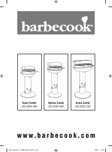 Manual de uso Barbecook Basic Combi Barbacoa