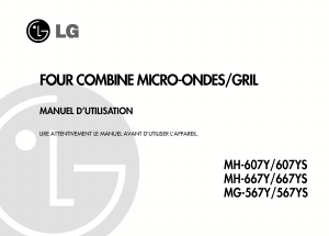 Mode d’emploi LG MH-667YS Micro-onde
