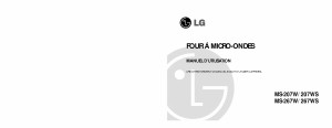 Mode d’emploi LG MS-267W Micro-onde