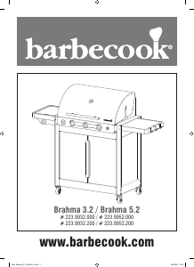 Mode d’emploi Barbecook Brahma 3.2 Barbecue