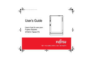 Handleiding Fujitsu Stylistic ST6012 Tablet
