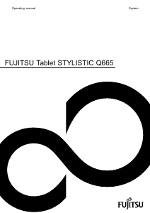 Bruksanvisning Fujitsu Stylistic Q665 Tablet