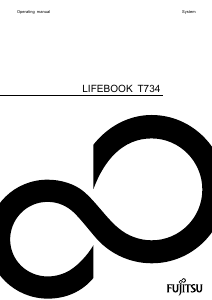Manual Fujitsu LifeBook T734 Laptop