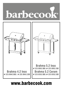 Návod Barbecook Brahma 5.2 Gril