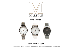 Manual Martian Watches mVip Kindred Smart Watch