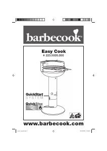 Manual Barbecook Easy Cook Barbecue