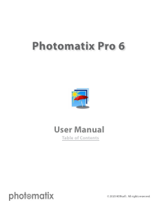 Manual HDR Photomatix Pro 6.2