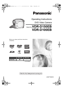 Manual Panasonic VDR-D100EB Camcorder