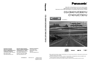 Manual de uso Panasonic CQ-C7301U Radio para coche