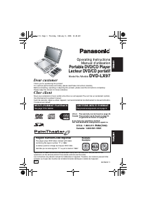 Handleiding Panasonic DVD-LX97 DVD speler