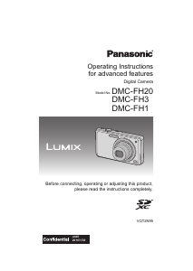 Manual Panasonic DMC-FH3 Lumix Digital Camera