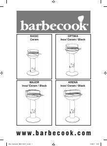 Kasutusjuhend Barbecook Major Ceram II (2011) Grill