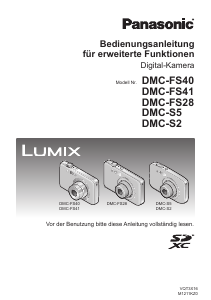 Bedienungsanleitung Panasonic DMC-FS41EG Lumix Digitalkamera