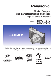 Mode d’emploi Panasonic DMC-TZ70EG Lumix Appareil photo numérique