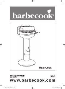 Εγχειρίδιο Barbecook Maxi Cook Ψησταριά