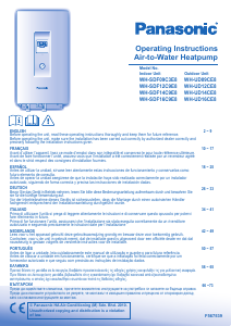Наръчник Panasonic WH-SDF09C3E8 Топлинна помпа