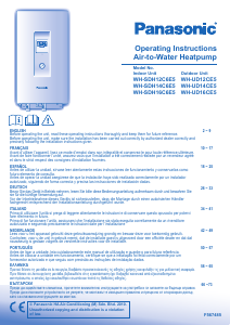 Manuale Panasonic WH-UD14CE5 Pompa di calore