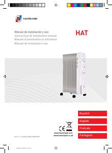 Manual de uso Haverland HAT Calefactor