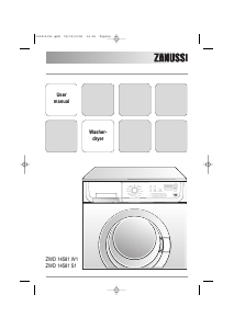 Manual Zanussi ZWD14581W1 Washer-Dryer